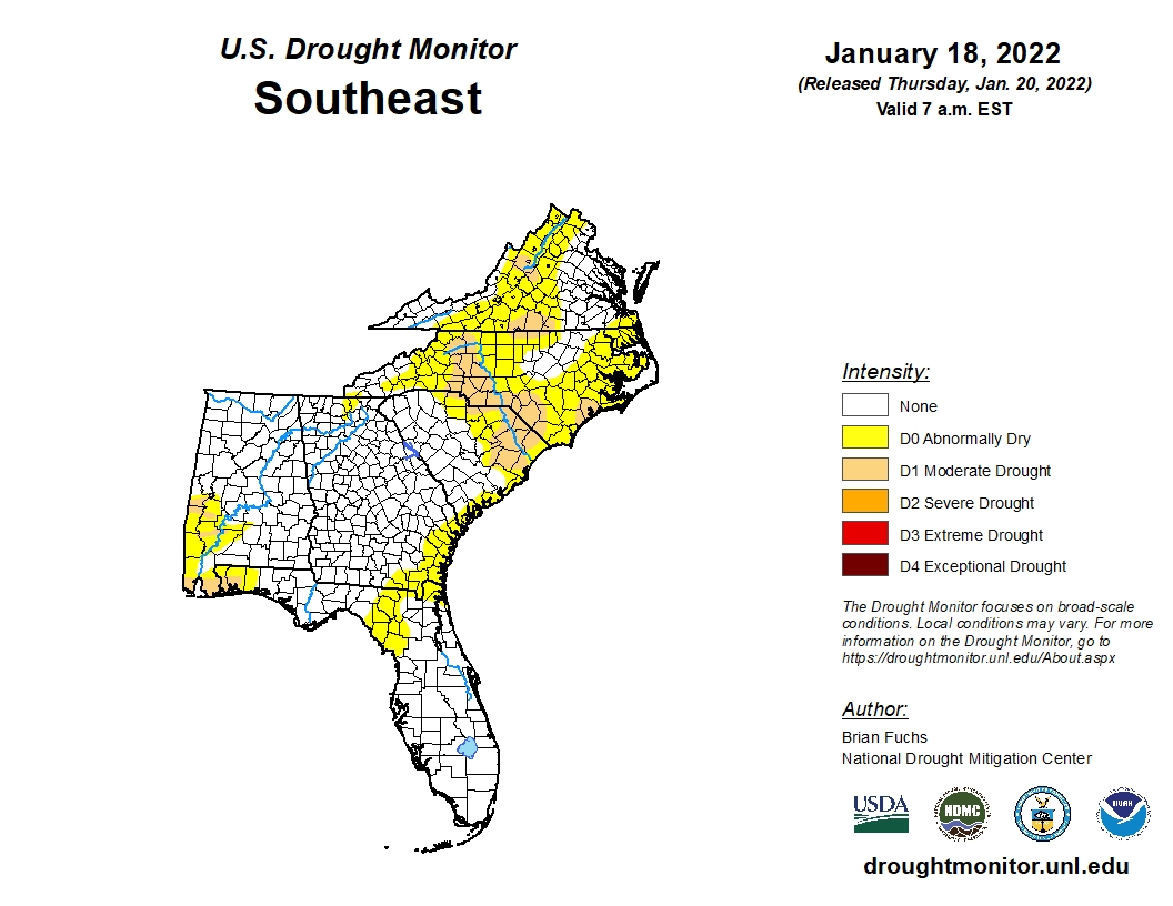 Featured image for “Rainfall Alleviates Dry Conditions in Southeast”