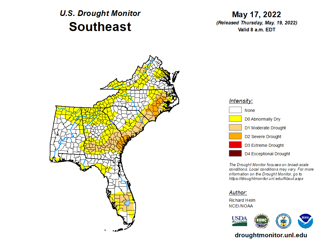 Featured image for “Prolonged Drought: Dry Weather Expanding Across Southeast”